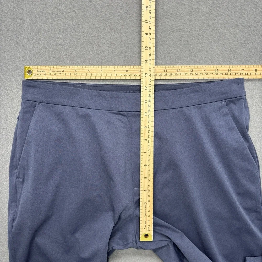 Ministry Of Supply Kinetic Jogger 34 Blue Drawstring Stretch Athleisure Pants